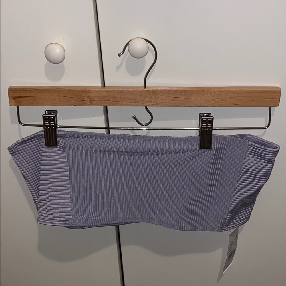 Pacsun Lilac Tube Bathing Suit Top
